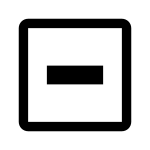 Checkbox Undeterminate SVG Icon